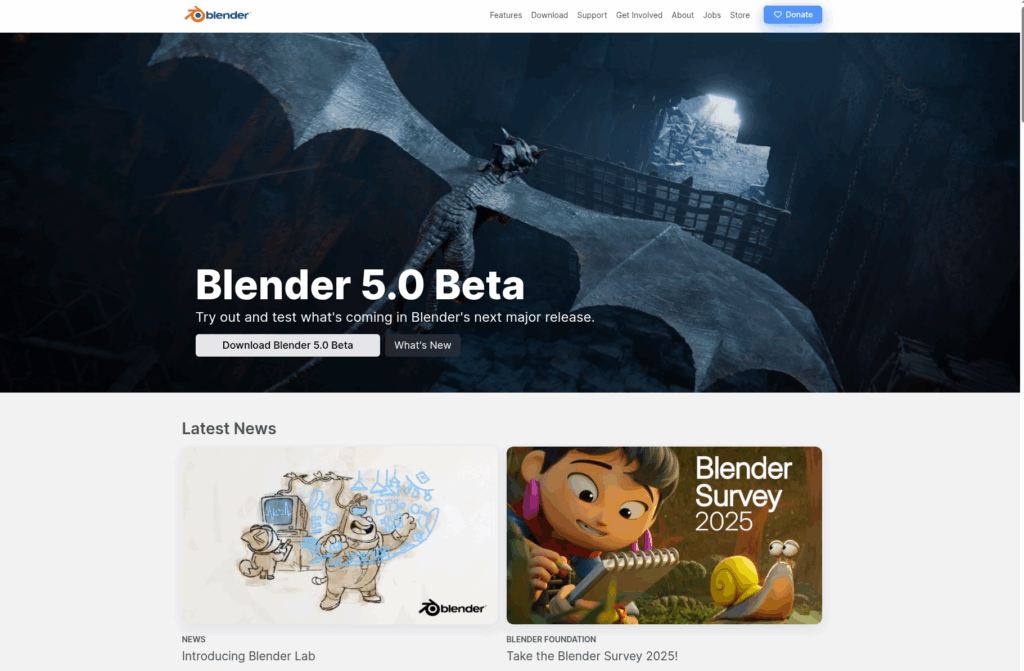 Blender, 3D 모델링 툴,디자인 AI 자동화