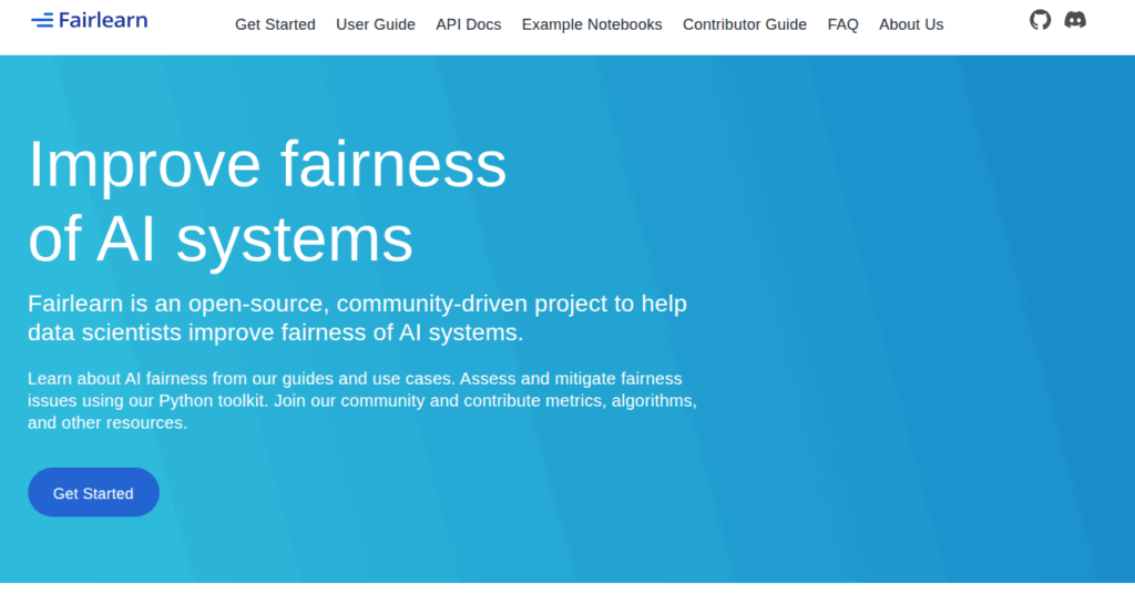AI 윤리적 문제, 책임 있는 AI 데이터 보안 방법 이해하기 3 fairlearn, 데이터 보안 관련 오픈 소스 도구