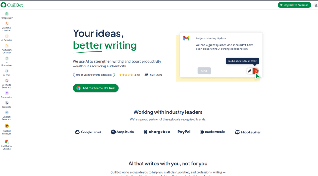 맞춤법 문체 자동 교정 시스템, 글쓰기 도우미 제대로 활용하기 3 글쓰기 도우미 제대로 활용하기, Qullbot