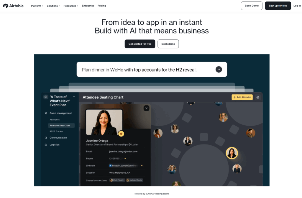 노코드, 노코드 툴로 시작하는 AI 자동화 : 업무 자동화의 0단계 4 데이터 업무관리 노코드 툴, Airtable