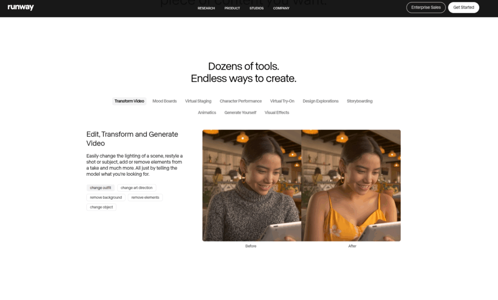 AI 영상 생성, 텍스트 투 비디오 (Text to Video), 생성형 AI로 시작하는 콘텐츠 제작 안내서 3 RunwayML, AI 영상 생성, 텍스트 투 비디오 (Text to Video)