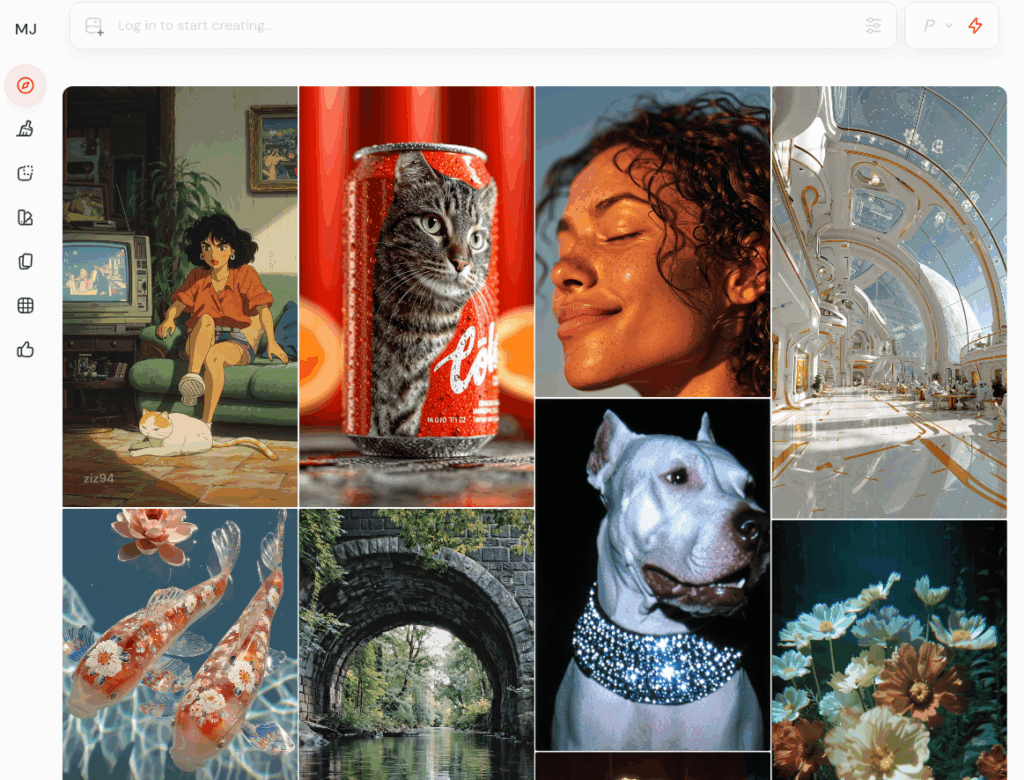 생성형 AI 혁명: 산업 변화와 기술 트렌드 완벽 가이드 3 생성형 AI - 미드저니